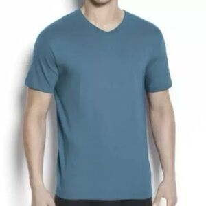 Alfani Men’s Blue Classic Fit V-Neck Undershirt Size S